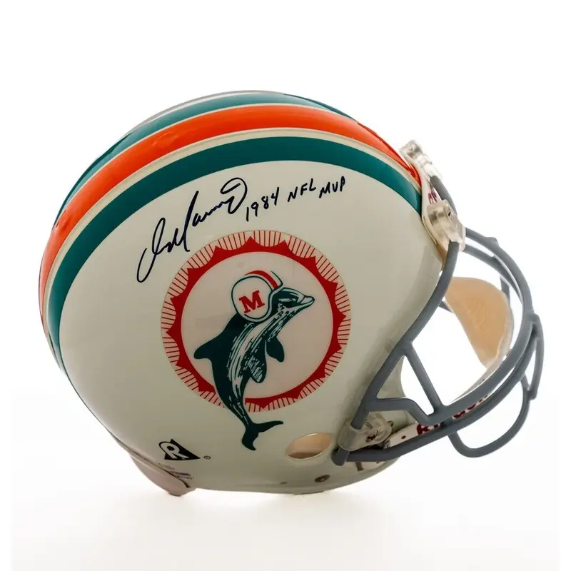 Dan Marino 1984 NFL MVP Signed Miami Dolphins Authentic F/S Riddell Helmet PSA