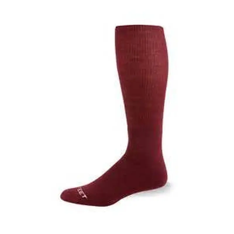 NEW Pro Feet Cardinal Red All Sport Tube Sock 10-13, Size Large