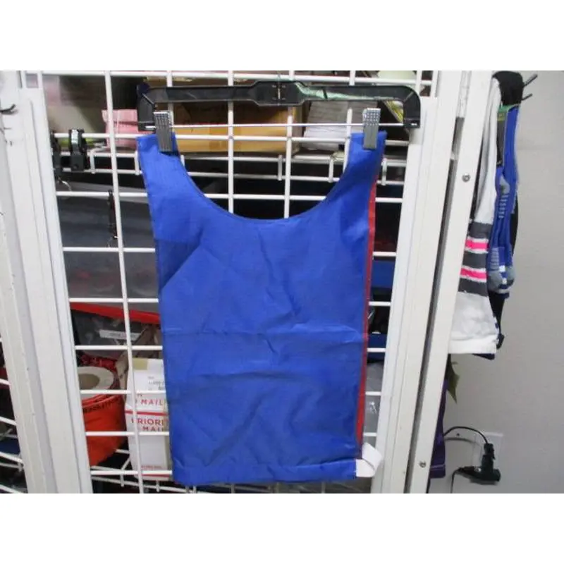 Used Blue and Red Soccer Pinnie