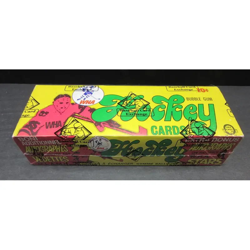 1974/75 OPC O-Pee-Chee WHA Hockey Unopened Wax Box (BBCE)