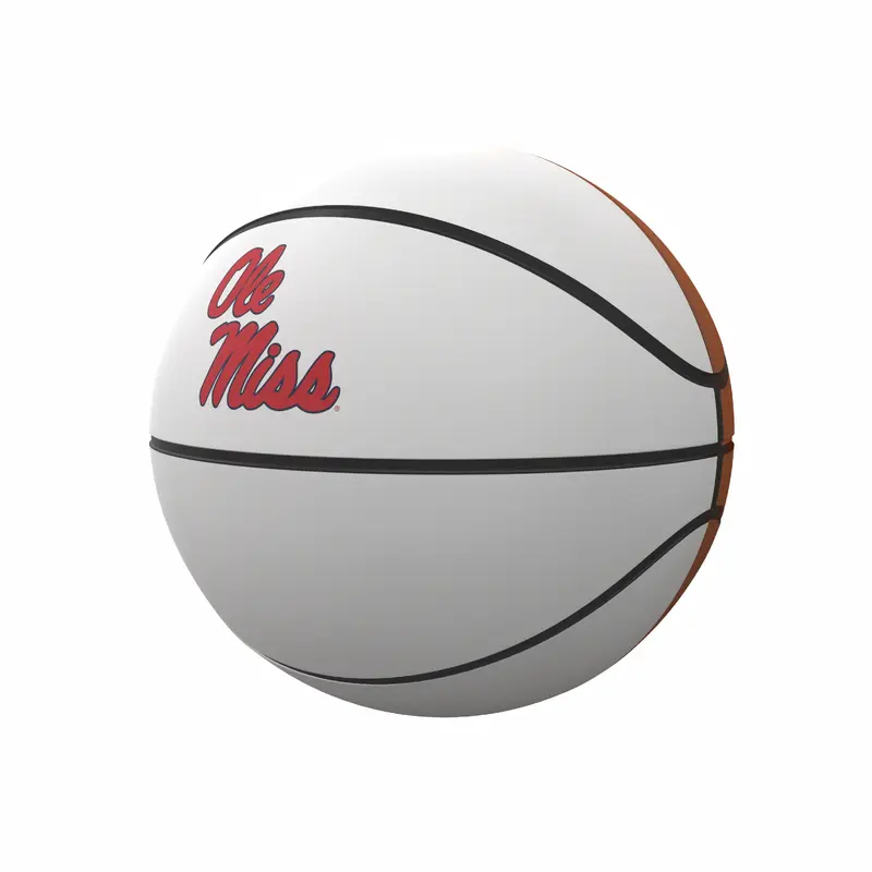Ole Miss Mini-Size Autograph Basketball