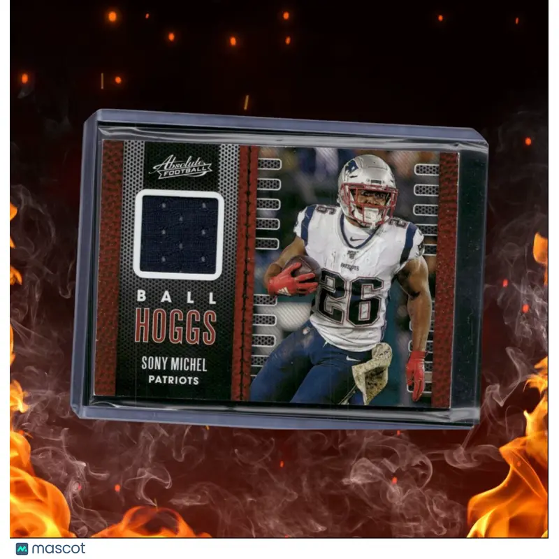 2020 Panini Absolute Sony Michel Ball Hoggs Jersey #11