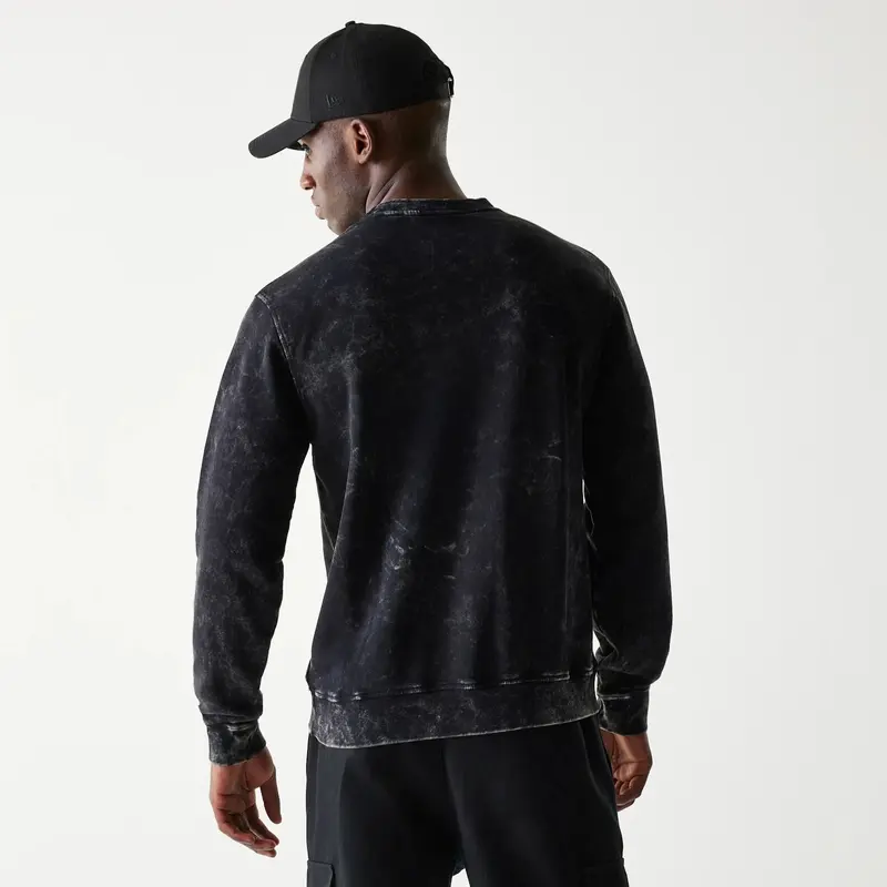 Las Vegas Raiders NFL Throwback Black Crew Neck Sweater
