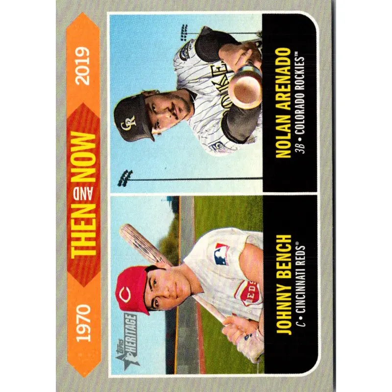 2019 Topps Heritage 50th Anniversary Buybacks Cincinnati Reds #544