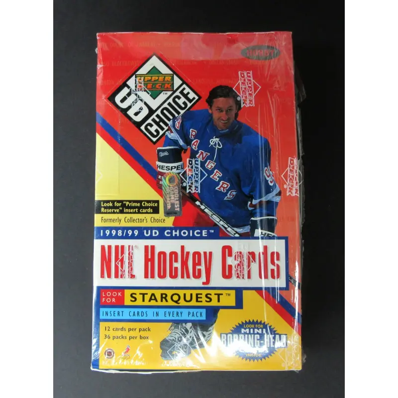 1998/99 Upper Deck UD Choice Hockey Box (Hobby) (36/12)
