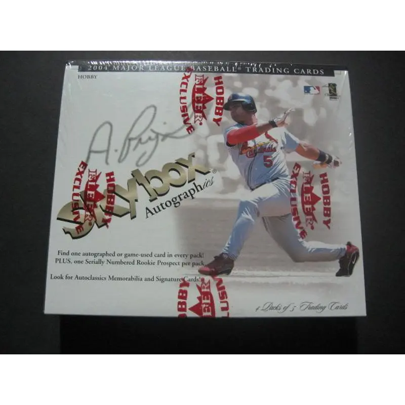 2004 Fleer Skybox Autographics Baseball Box (Hobby)
