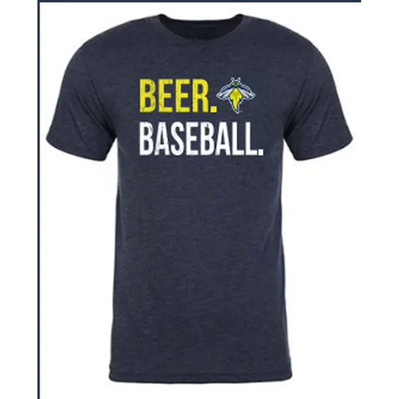 108 Fireflies Beer Baseball Tee