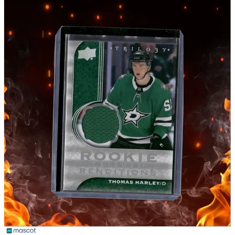 2020-21 Upper Deck Trilogy Thomas Harley Rookie Renditions Patch #RR-3