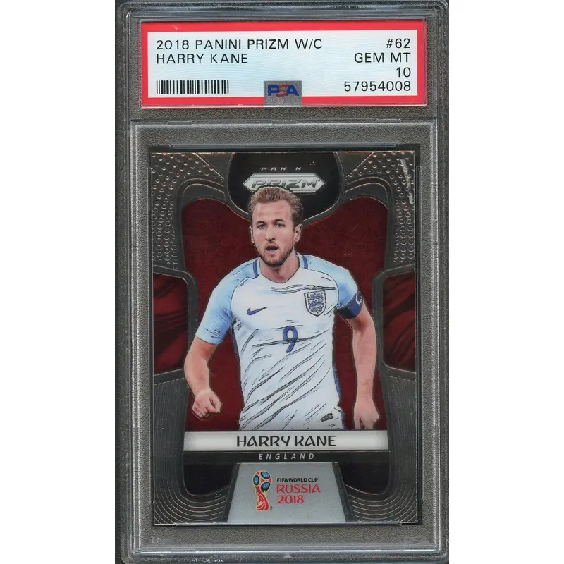 2018 Prizm World Cup #62 Harry Kane PSA 10 England
