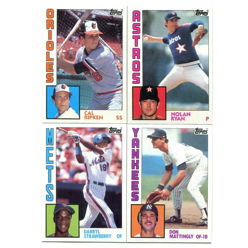 1984 Topps Baseball Complete Set NM/MT MT (792) (23-141)