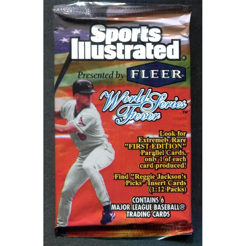 1998 Fleer Sports Illustrated World Series Fever Baseball Pack (6)