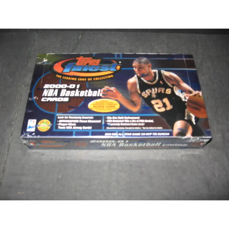 2000/01 Topps Finest Basketball Jumbo Box (HTA)