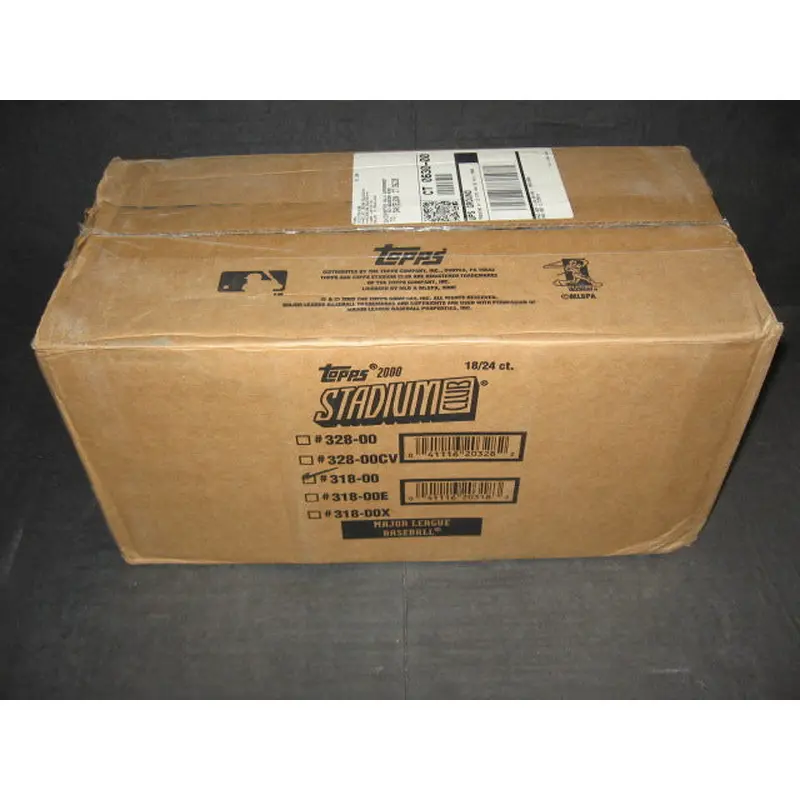 2000 Topps Stadium Club Baseball Case (Retail) (18 Box)