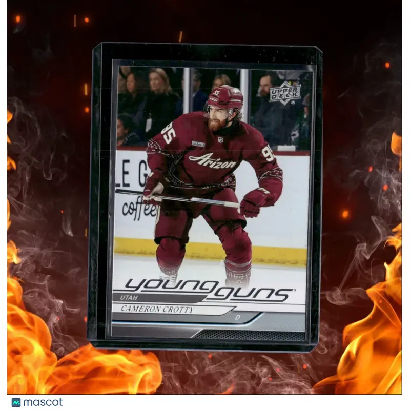 2024-25 Upper Deck Cameron Crotty Young Guns Rookie #238