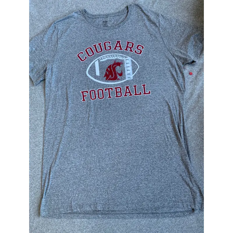 Mens Short sleeve Cougars Football Tee