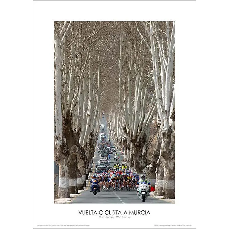 Vuelta Ciclista a Murcia Cycling Race Premium Poster Print - Graham Watson 2006