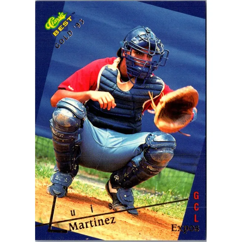 1993 Classic Best Gold Luis Martinez #138