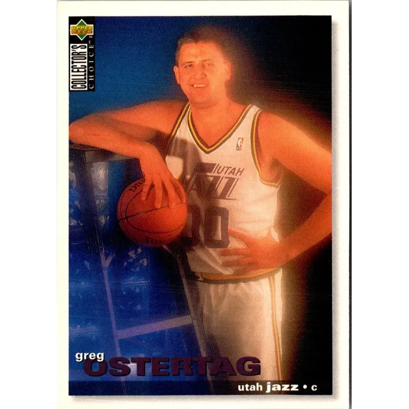 1995 Collector's Choice Greg Ostertag #280 Rookie