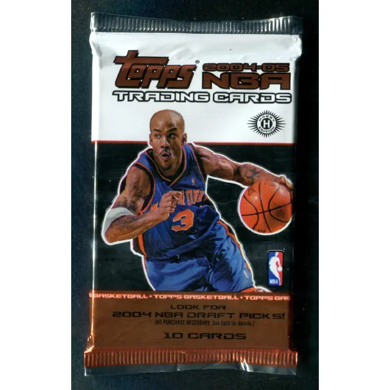 2004/05 Topps Basketball Unopened Pack (Hobby) (10)