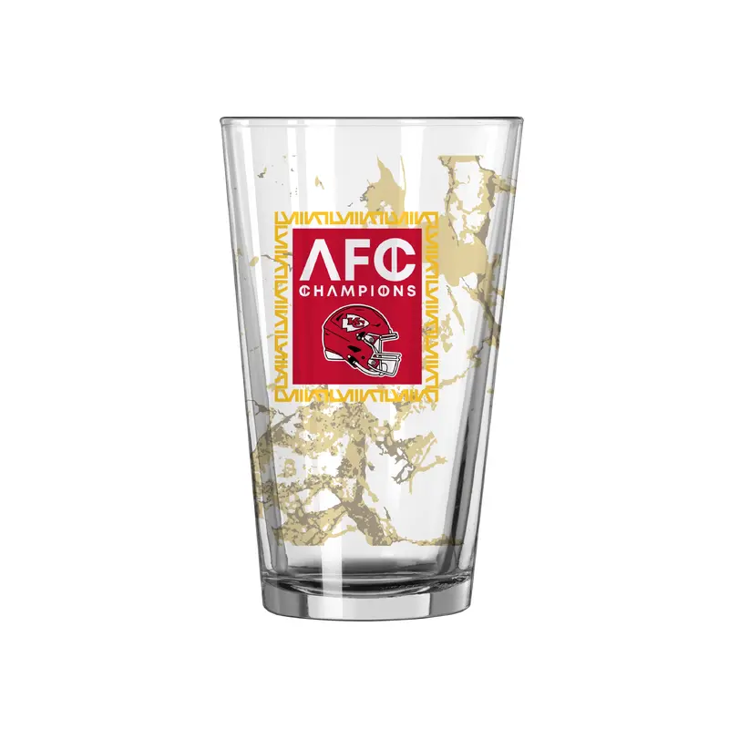 Kansas City Chiefs 16oz Conference Champs Pint Glass
