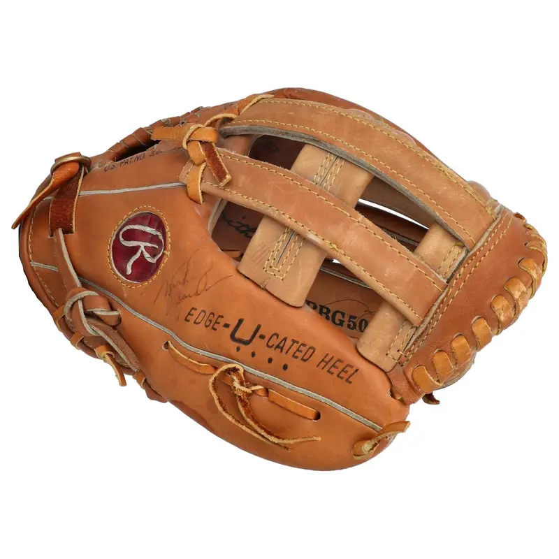 Michael Jordan Signed Rawlings 1980's Baseball Glove Auto JSA COA