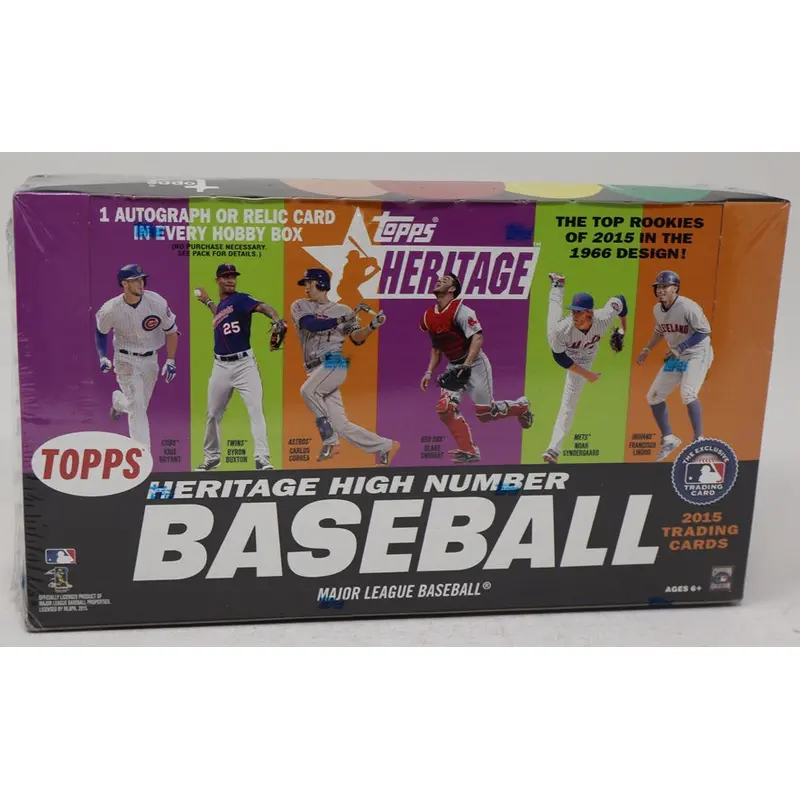 2015 Topps Heritage High Number Baseball Box (Hobby) (24/9)