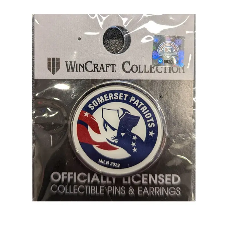 Somerset Patriots ICON Medallion Pin