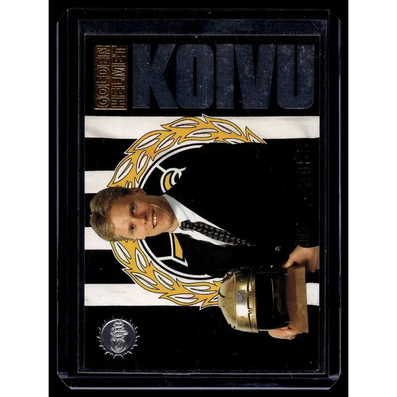 1995-96 Sisu Super Chase - Golden Helmet - Saku Koivu /2500