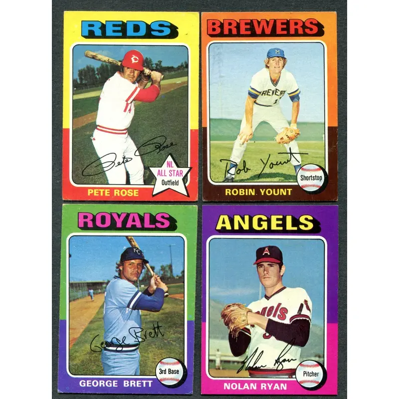 1975 Topps Baseball Complete Set EX NM (660) (23-251)