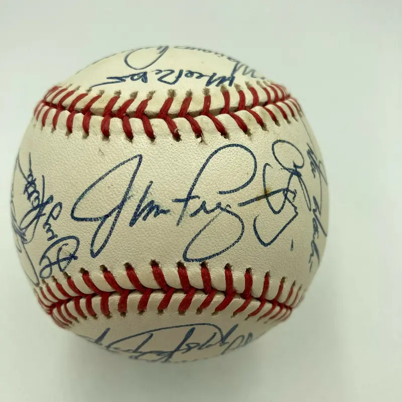 1992 Philadelphia Phillies Team Signed Official National League Baseball