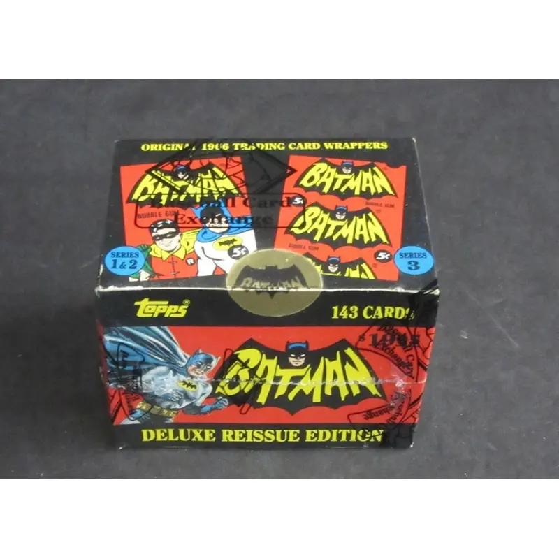 1989 Topps Batman 1966 Deluxe Reissue Factory Set (BBCE) (Tape)