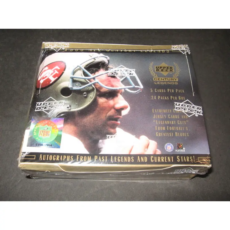 1999 Upper Deck Century Legends Football Box (Hobby)
