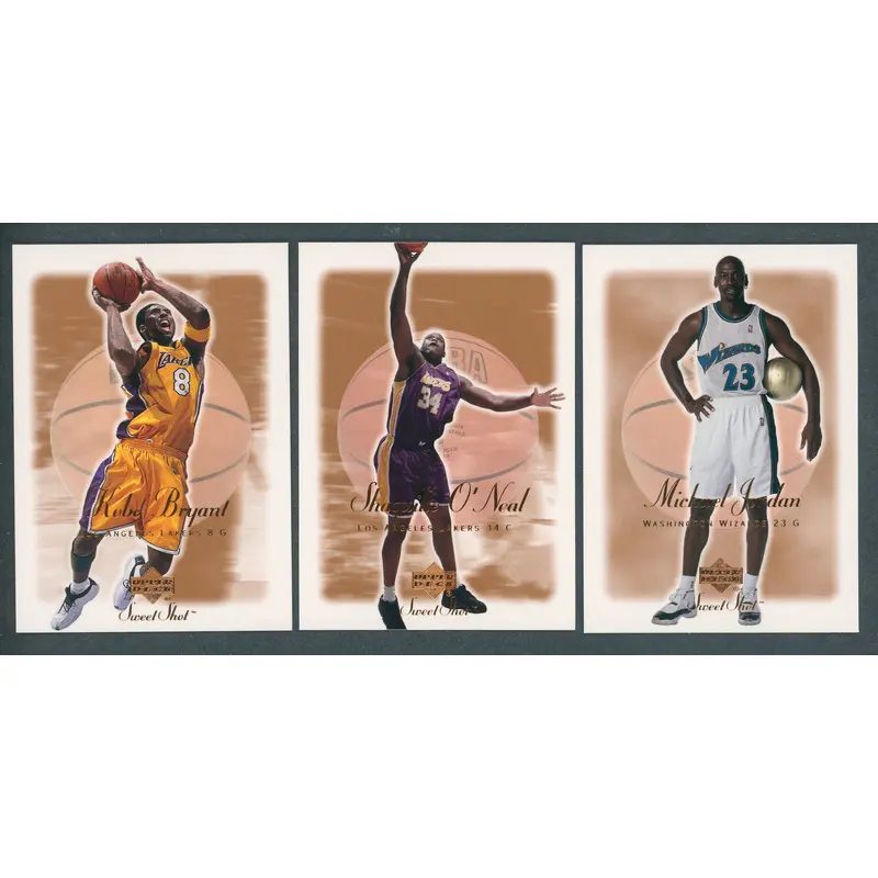 2001/02 Upper Deck Sweet Shot Basketball Base Set