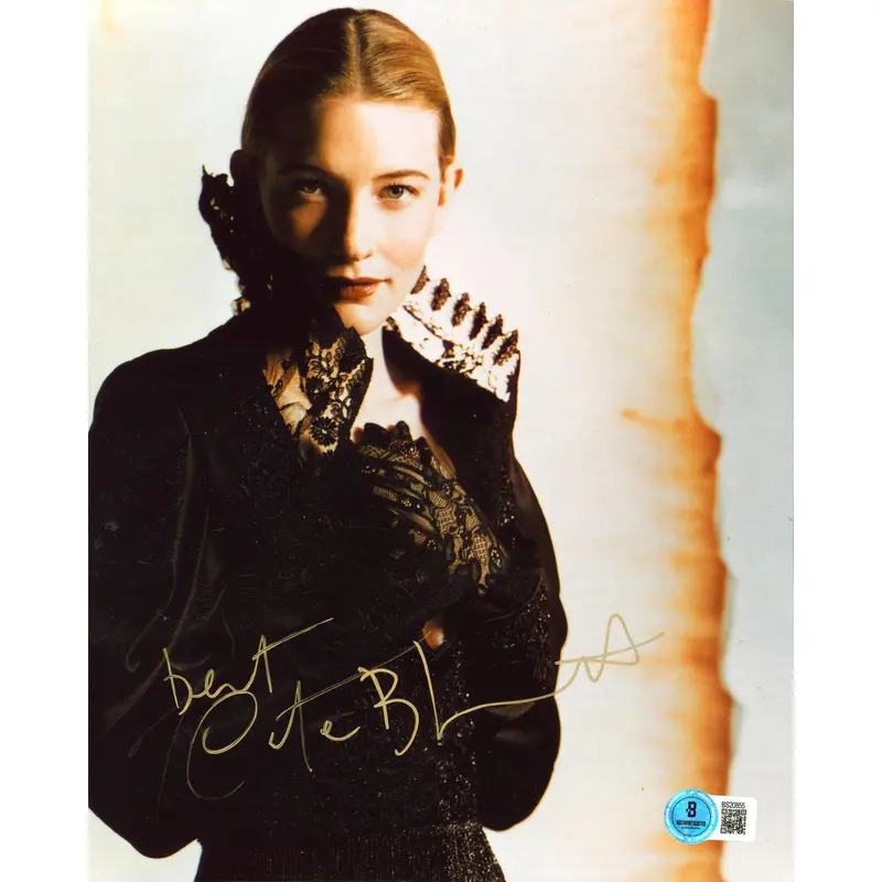 Cate Blanchett Oscar And Lucinda "Best" Authentic Signed 8x10 Photo BAS #BS20855