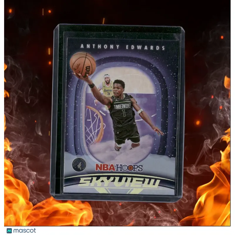 2023-24 Panini Hoops Anthony Edwards Skyview #9