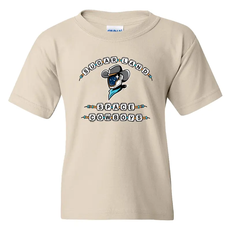 Sugar Land Space Cowboys Bimm Ridder Youth Tee Friendship Bracelet