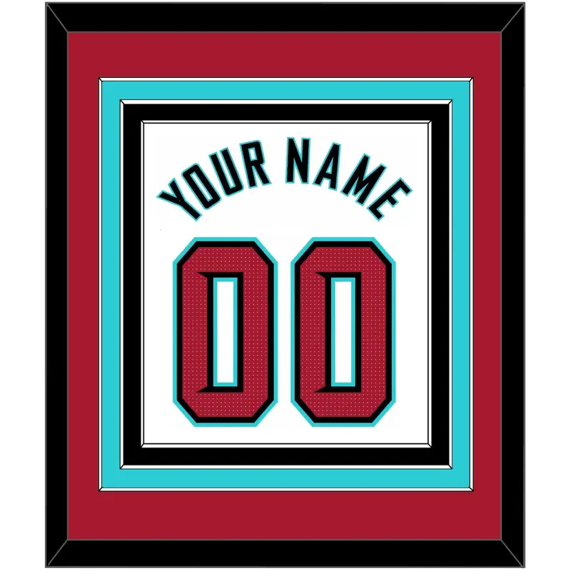 Arizona Name & Number - Home White - Triple Mat 3