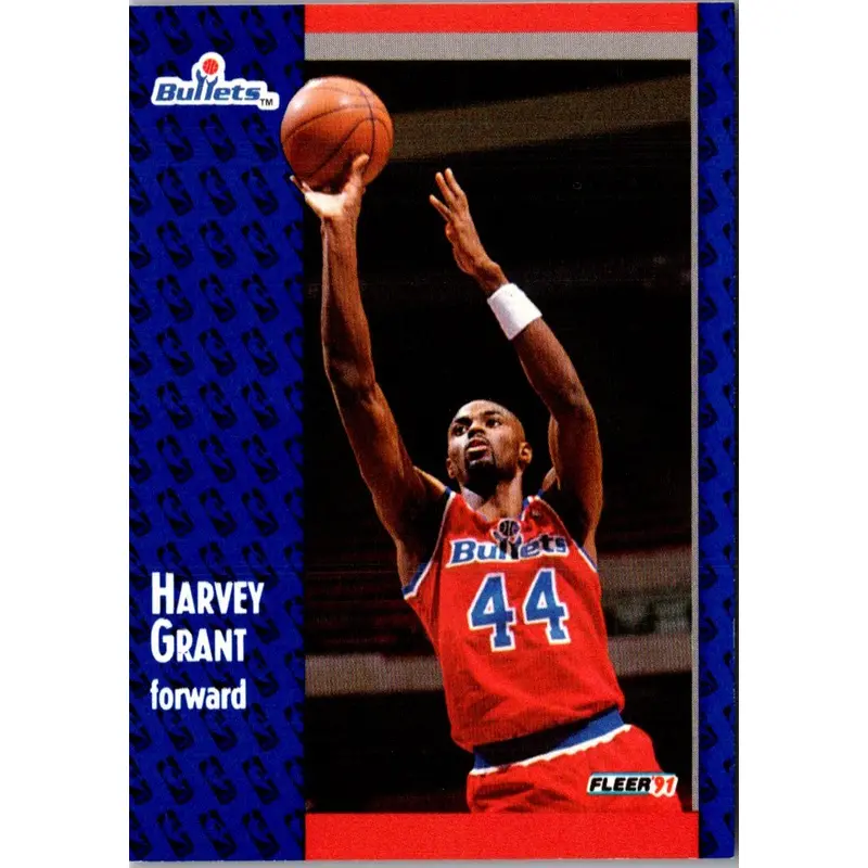 1991 Fleer Harvey Grant #207