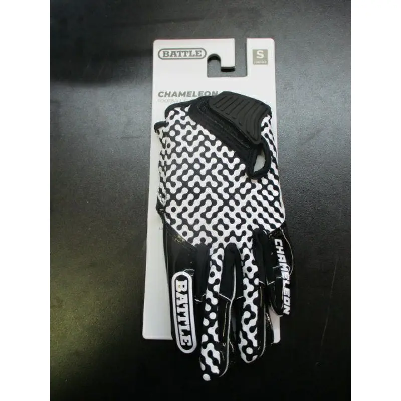 New Battle "Chameleon" Football Receiver Gloves Youth Size Small