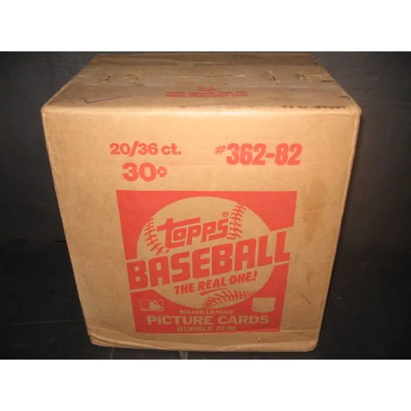 1982 Topps Baseball Unopened Wax Case (20 Box) (Authenticate)
