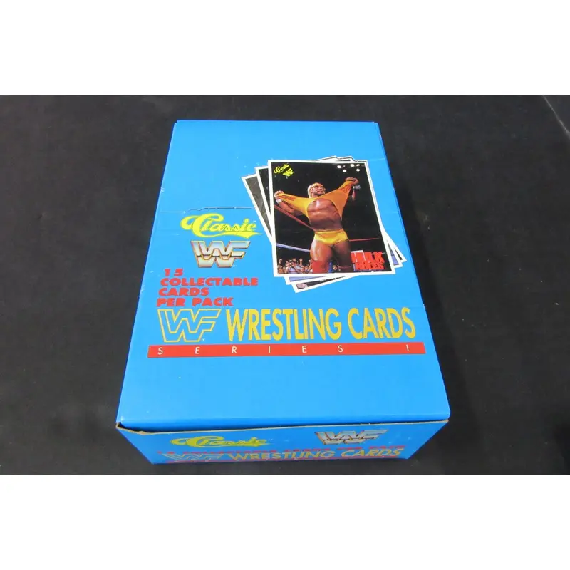 1990 Classic WWF Wrestling Series 1 Box