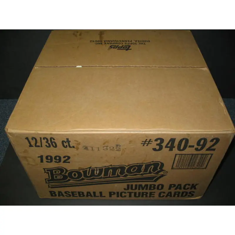 1992 Bowman Baseball Jumbo Case (12/36)