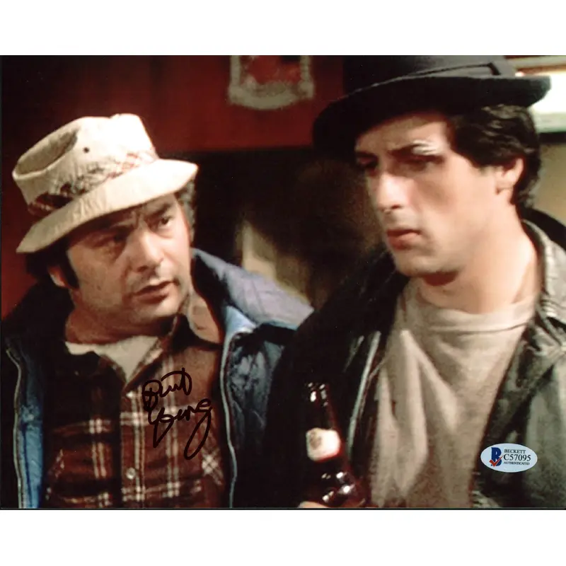 Burt Young Rocky Authentic Signed 8X10 Photo Autographed BAS #C57095