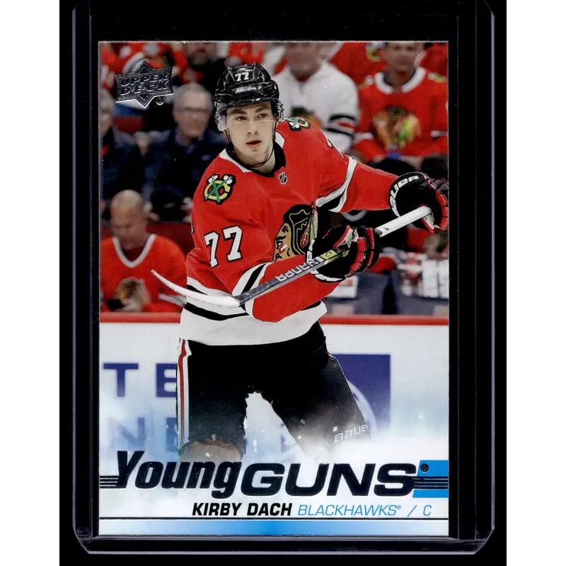 2019-20 Upper Deck - Young Guns - Kirby Dach #451 RC