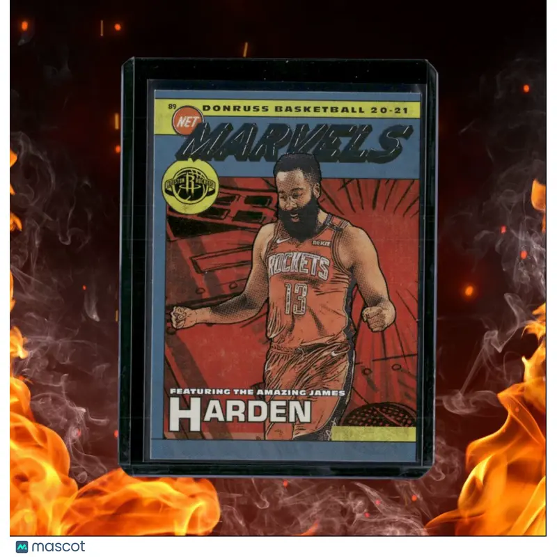 2020-21 Panini Donruss James Harden Net Marvels #13