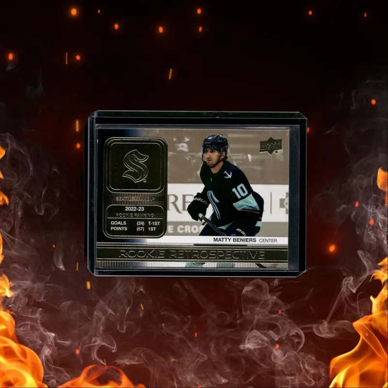 2023-24 Upper Deck Rookie Retrospective Gold Matty Beniers #RR-11