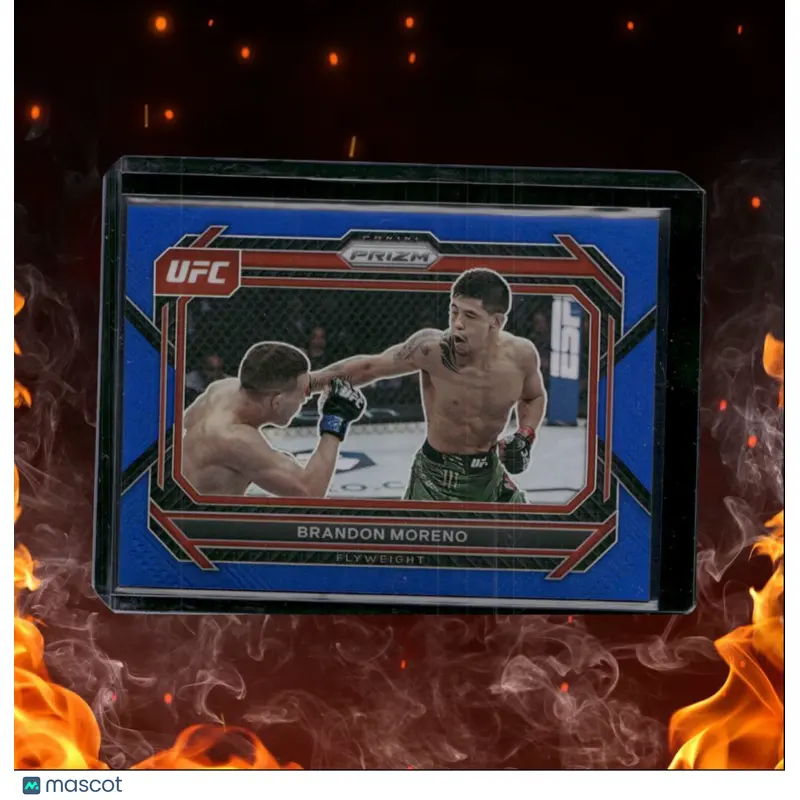 2023 Panini Prizm UFC Brandon Moreno Blue Prizm 006/175 #38