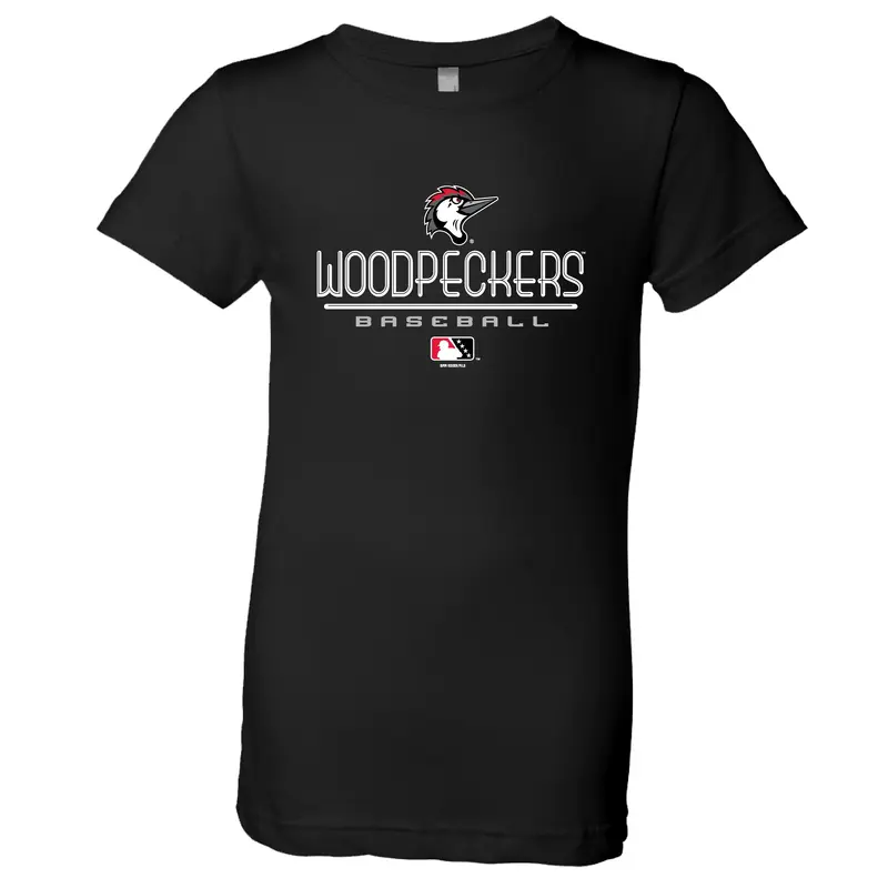Fayetteville Woodpeckers Bimm Ridder Girl's Hitchcock T-shirt