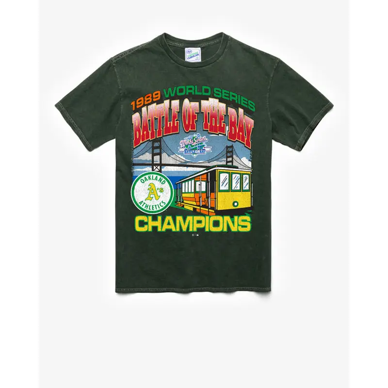 OAKLAND ATHLETICS COOPERSTOWN WORLD SERIES LOCKER VINTAGE '47 TUBULAR TEE