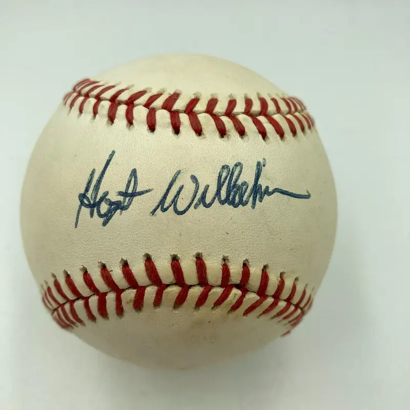 Hoyt Wilhelm Signed Official National League Baseball JSA COA